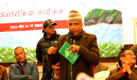 कांग्रेसद्वारा महाधिवेशनका सम्बन्धमा अन्तरक्रिया