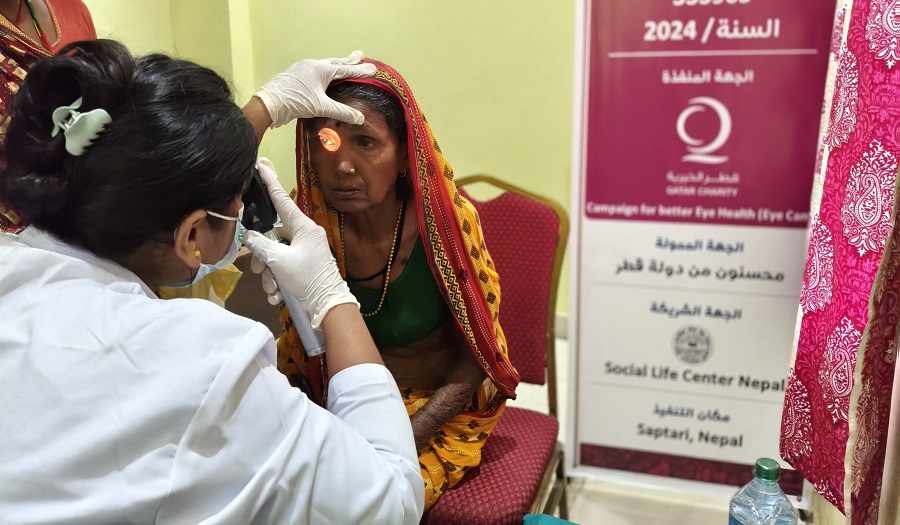 हनुमाननगर कङ्कालिनीमा निःशुल्क आँखा शिविर, ७५७ जनाले लिए सेवा - gorkhapatraonline.com