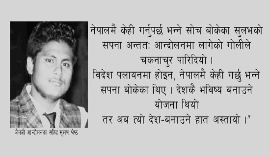 जेनजी आन्दोलनका सहिद : एउटा सपनाको अन्त्यसँगै देशले भोगेको गहिरो क्षति