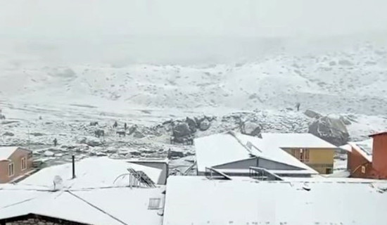 गण्डकी प्रदेशको हिमाली भेगमा हल्का वर्षा/हिमपातको सम्भावना