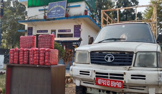 लालबन्दीबाट ५२ केजी गाँजासहित एक युवक पक्राउ