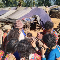 कृत्रिम तालबाट एकै दिन दुई लाखको माछा बिक्री