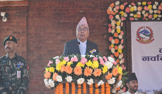 नागरिकको जीवनस्तर उठाउने विकास आजको आवश्यकता होः राष्ट्रपति