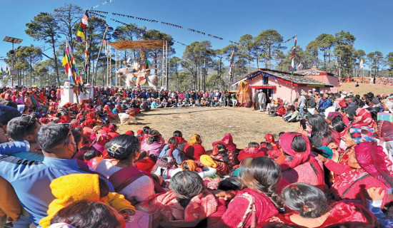 अनिकालको रोकथामका लागि ‘मष्टा भगवती’ को पूजा