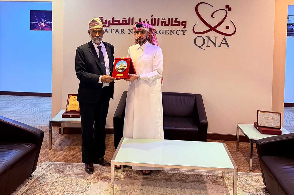 कार्यकारी अध्यक्ष झा र क्युएनए अधिकारीबीच भेटवार्ता