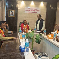 राष्ट्रपतिसमक्ष नवनियुक्त मन्त्रीद्वारा शपथ ग्रहण