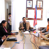 राष्ट्रपतिसमक्ष नवनियुक्त मन्त्रीद्वारा शपथ ग्रहण