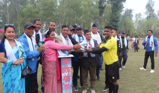 प्रथम हरिपुर गोल्डकप सुरु