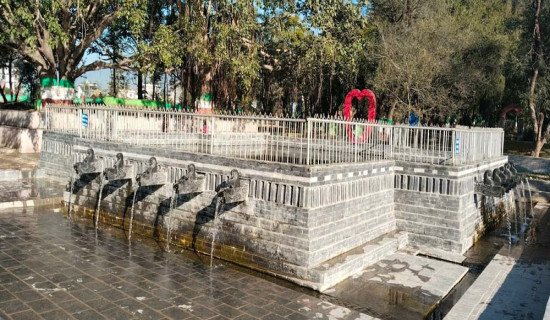 पुरानै शैलीमा बन्यो बुलबुले ताल