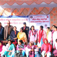 उत्तरी गोरखाको रिपुम गुम्बामा आगलागी : तीन तले आवास जलेर नष्ट