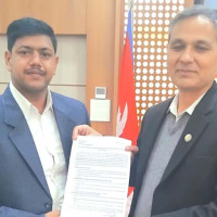 उत्तरी गोरखाको रिपुम गुम्बामा आगलागी : तीन तले आवास जलेर नष्ट