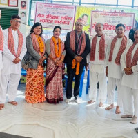 स्वास्थ्यमन्त्री डा. शर्माद्वारा महाशाखा प्रमुख हेरफेर