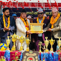 हराउँदै थारु समुदायको भ्वजाहा 'मागर' गीत