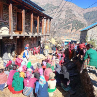 अलपत्र सामूहिक आवास भवन दुर्व्यसनीकर्ताको थलो बन्यो