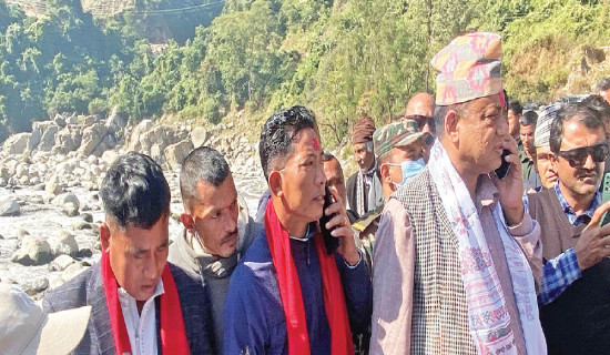 सिग्रे दोभान पुल छिटो सम्पन्न गर्न निर्देशन