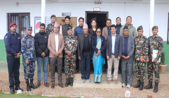 निशान पदमार्गमा पदयात्राको तयारी