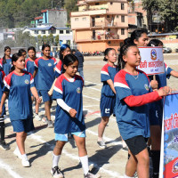 बेनीमा ११ औं जिल्लास्तरीय राष्ट्रपति रनिङ शिल्ड सुरु