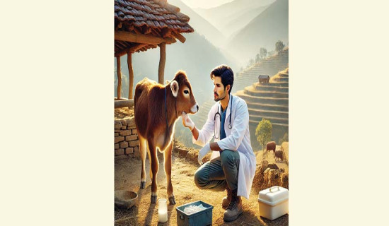 गोठमै पुग्छन् पशु प्राविधिक