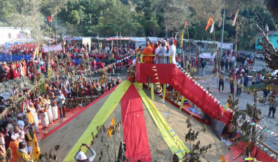 सत्यवती महायज्ञमा साढे तीन करोड सङ्कलन