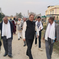 एक सय वर्ष पुरानो बेनीको गणेश मन्दिरमा पित्तलको छानो राखेर पुनर्निर्माण