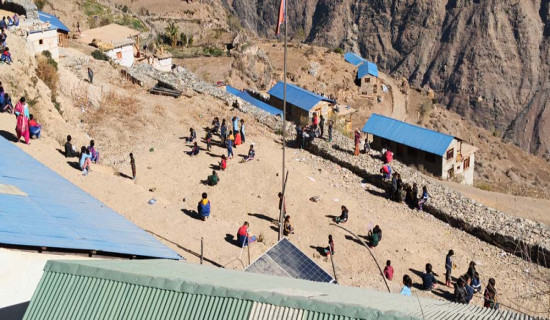 चिसोका कारण घाममा परीक्षा