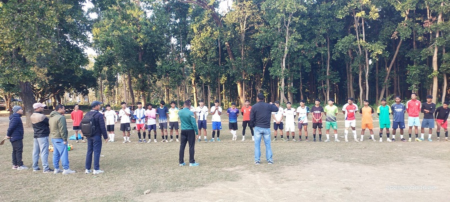 प्रथम कावासोती गोल्डकप फुटबल प्रतियोगिता हुँदै