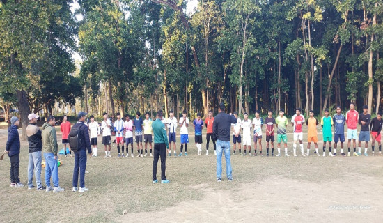 प्रथम कावासोती गोल्डकप फुटबल प्रतियोगिता हुँदै