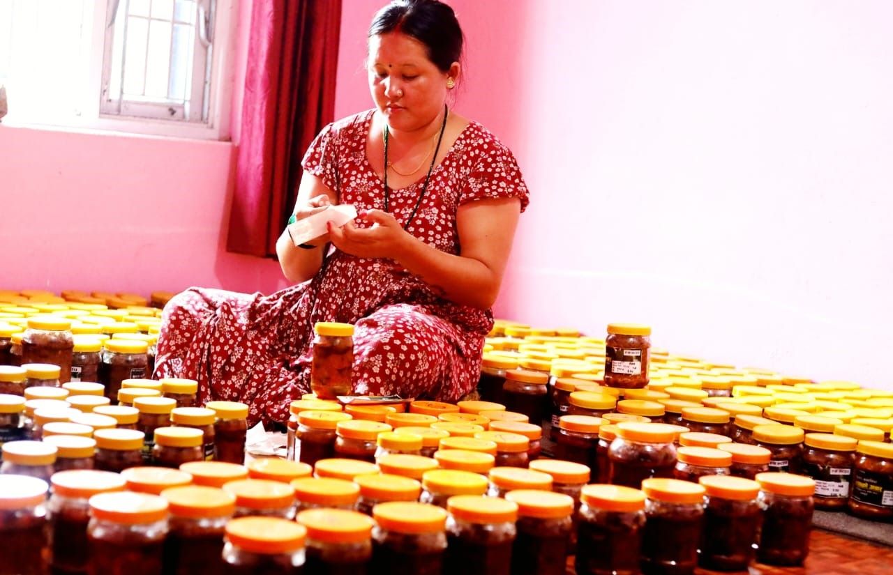 लाफाको अचार उद्योगले बनायो स्वरोजगार