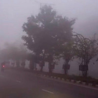 तस्बिरमा महासचिव गुटेरेस र प्रधानमन्त्री प्रचण्डको लुम्बिनी भ्रमण