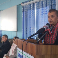 प्रधानसेनापति सिग्देलद्वारा भारतीय अधिकृत क्याडेटको कवाज निरीक्षण