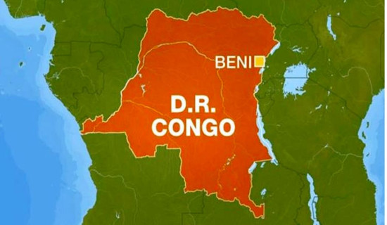 कङ्गोबाट यस वर्ष झण्डै पाँच लाख मानिस विस्थापित