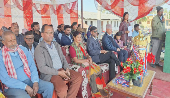 सप्तरीमा १६औँ राष्ट्रपति रनिङ् शिल्ड प्रतियोगिता सुरु