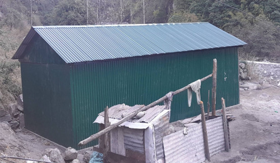 फोहोर सङ्कलन केन्द्र निर्माण सम्पन्न