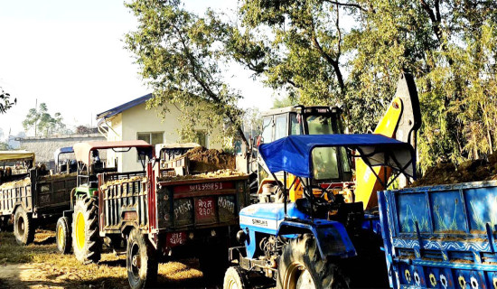 अवैध रुपमा बालुवा-माटो उत्खनन एवं ढुवानी गर्ने १३ सवारीसाधन नियन्त्रणमा