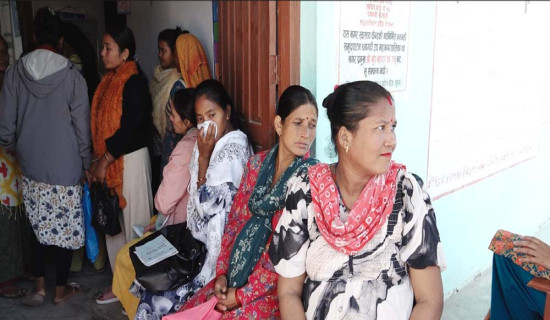 एक लाखभन्दा बढीले लिए स्वास्थ्य सेवा