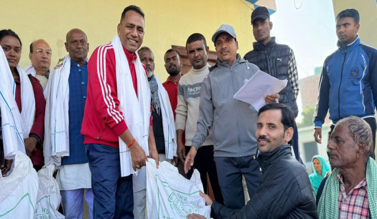 किसानलाई अनुदानमा गहुँको बीउ