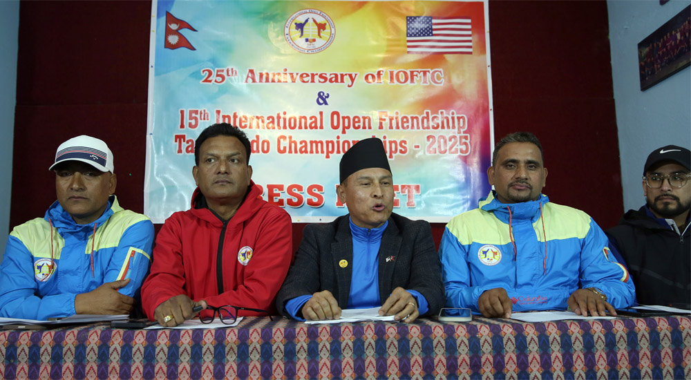 इन्टरनेसनल ओपन फ्रेन्डसिप तेक्वान्दोमा एक हजार खेलाडी