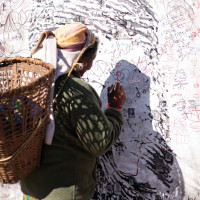 संसद् भवनअगाडि ‘जेनजी बलिदानी छाप’ चित्र