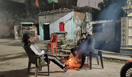 बाँकेमा बढ्यो चिसो