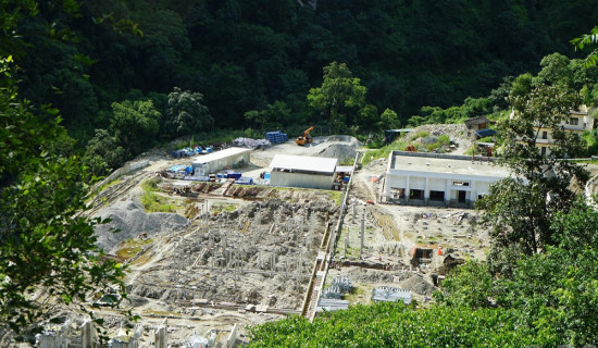 डाडाखेत–राहुघाट प्रसारण लाइन आयोजनाः पाँच वर्षमा ७० प्रतिशतकाम सम्पन्न