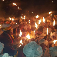 नेपाली कम्युनिस्ट पार्टीको एकता सन्देश सभा (फोटो फिचर)