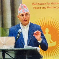 कोप–२८ मा भाग लिन प्रधानमन्त्री प्रचण्ड दुबईमा