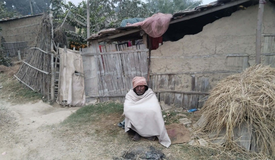 चिसो बढेपछि राहतको पर्खामा विपन्न समुदाय