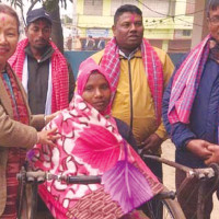 फोनिज अधिवेशनमा पत्रकार सम्मानित