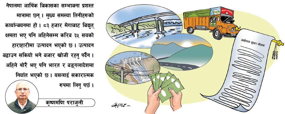 आन्तरिक अर्थतन्त्रको विकास