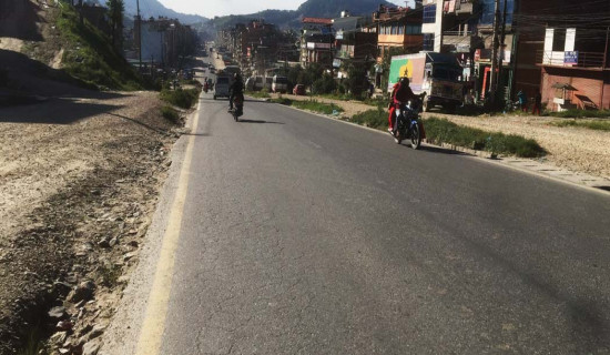 पाँचथरमा फेरि बाढी, मेची राजमार्ग अवरुद्ध