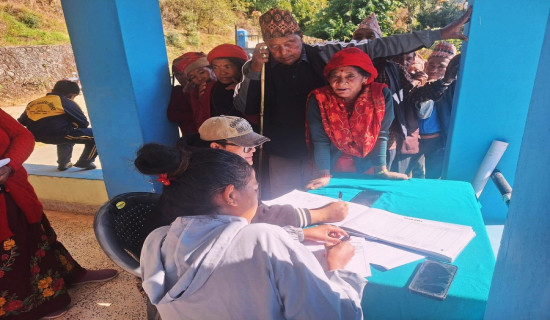 मालिकाको घुम्ती शिविरबाट २७ सयभन्दा बढीले पाए सेवा