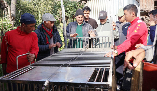 भालु नियन्त्रण गर्न खोर राखियो