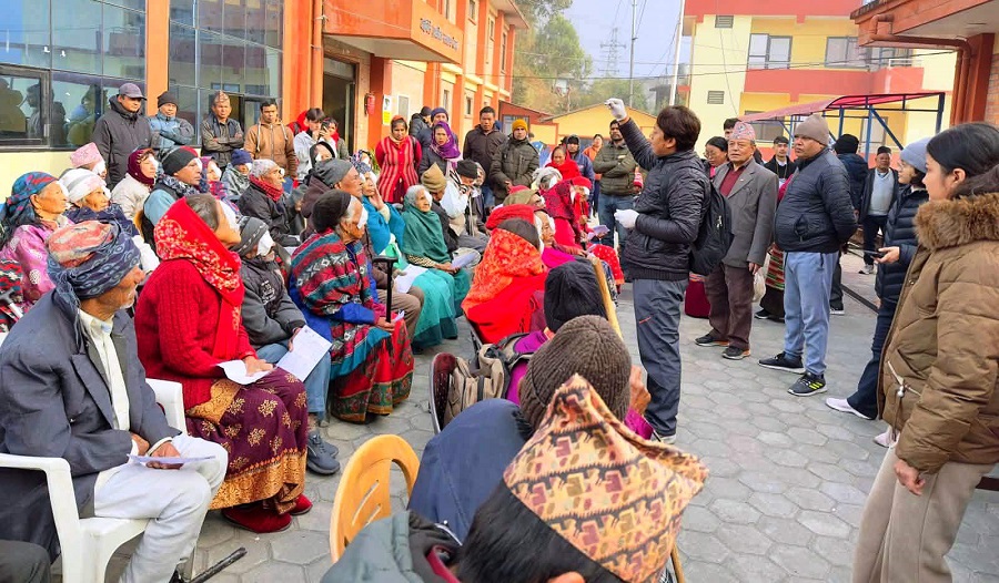 एक सय २० जना वृद्धवृद्धाको मोतीविन्दुको शल्यक्रिया