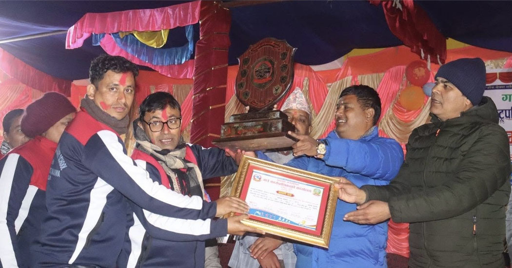 तेस्रो पटक राष्ट्रपति रनिङ शिल्डको उपाधि ज्ञानोदयलाई